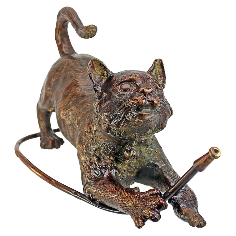 Design Toscano Raining Cats Cast Bronze Garden Statue Wayfair.ca
